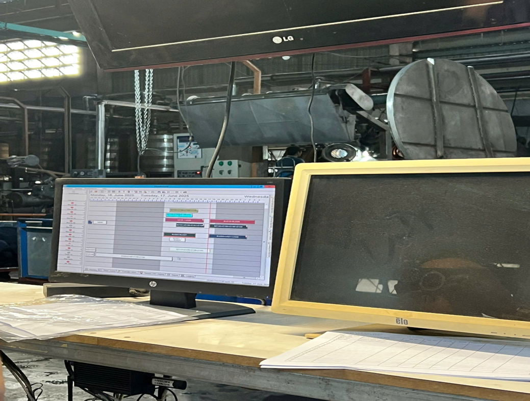 Data input working process - Vải Dệt Kim Bitex