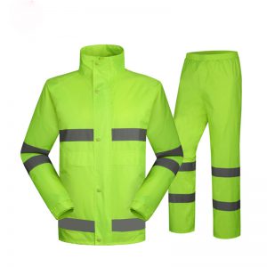 Bộ quần áo mưa phản quang