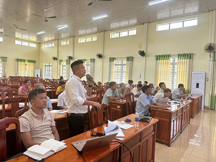 Hoạt động tập huấn thực tế tại Toàn Cầu D&V