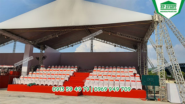 Cho thuê khán đài - Cho Thuê Nhà Bạt TP. HCM - Công Ty TNHH Một Thành Viên Nghĩa Phát