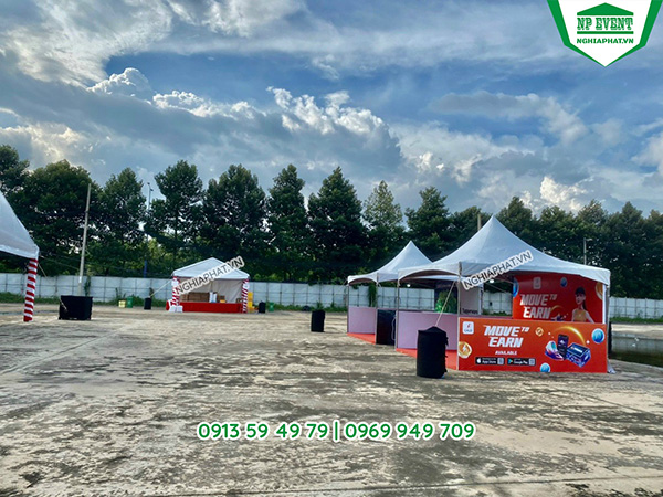 Cho thuê lều bạt, lều di động - Cho Thuê Nhà Bạt TP. HCM - Công Ty TNHH Một Thành Viên Nghĩa Phát