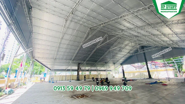 Cho thuê nhà bạt không gian - Cho Thuê Nhà Bạt TP. HCM - Công Ty TNHH Một Thành Viên Nghĩa Phát