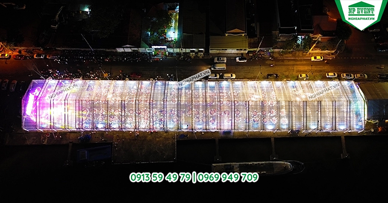 Dấu ấn sự kiện tại Đảo Ngọc Phú Quốc - Cho Thuê Nhà Bạt TP. HCM - Công Ty TNHH Một Thành Viên Nghĩa Phát