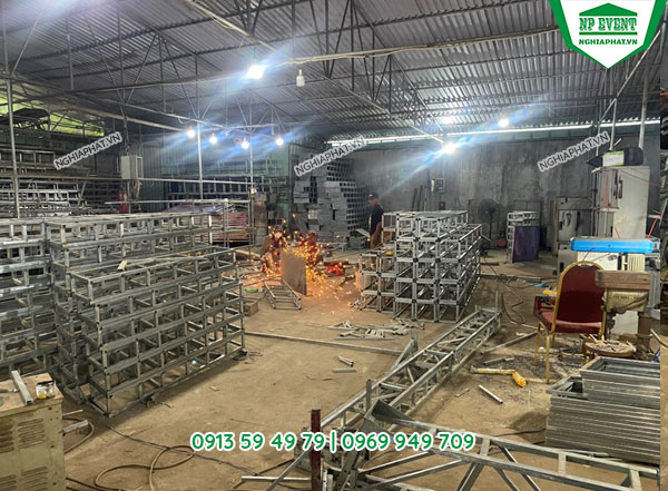 Hình ảnh nhà xưởng Nghĩa Phát - Cho Thuê Nhà Bạt TP. HCM - Công Ty TNHH Một Thành Viên Nghĩa Phát