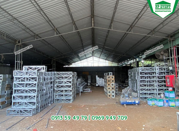 Hình ảnh nhà xưởng Nghĩa Phát - Cho Thuê Nhà Bạt TP. HCM - Công Ty TNHH Một Thành Viên Nghĩa Phát