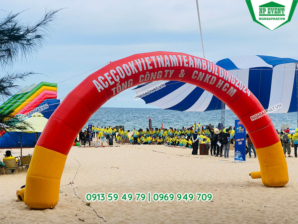 Sản xuất cổng hơi - Cho Thuê Nhà Bạt TP. HCM - Công Ty TNHH Một Thành Viên Nghĩa Phát