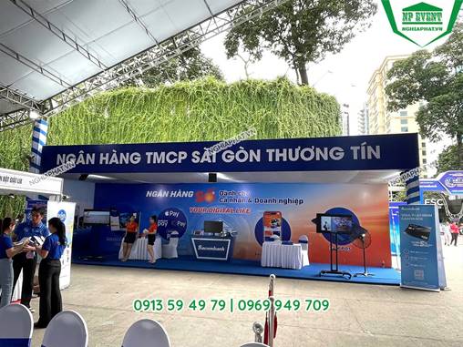 Sản xuất gian hàng hội chợ triển lãm - Cho Thuê Nhà Bạt TP. HCM - Công Ty TNHH Một Thành Viên Nghĩa Phát