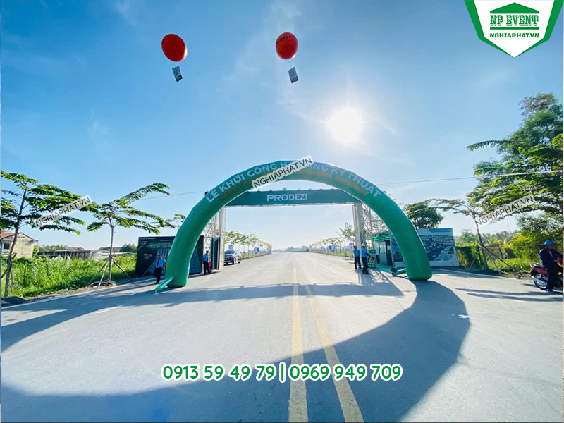 Tổ chức khởi công, động thổ - Cho Thuê Nhà Bạt TP. HCM - Công Ty TNHH Một Thành Viên Nghĩa Phát