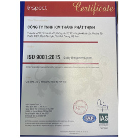 Chứng nhận ISO 9001:2015