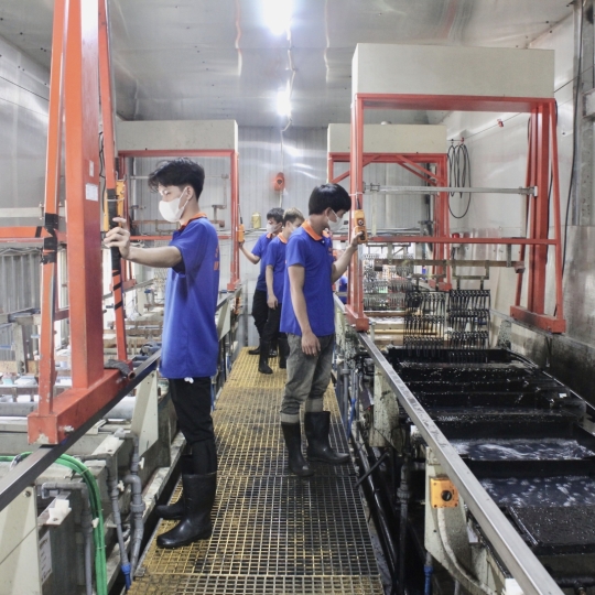 Dây chuyền xi mạ ED