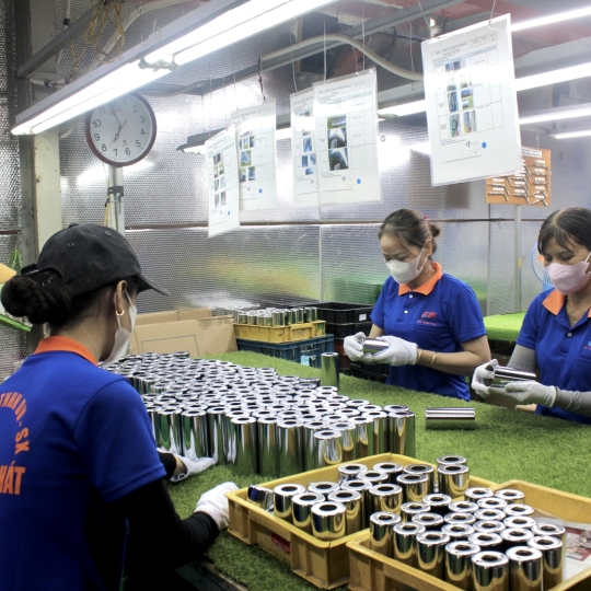 Hình ảnh kiểm hàng xi Nickel Crom