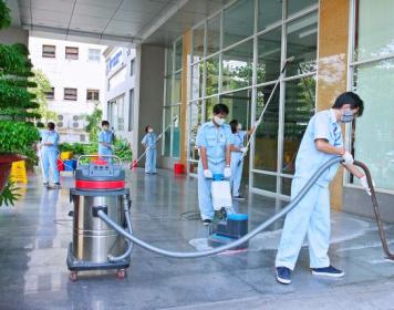 Dịch vụ cung cấp công nhân vệ sinh