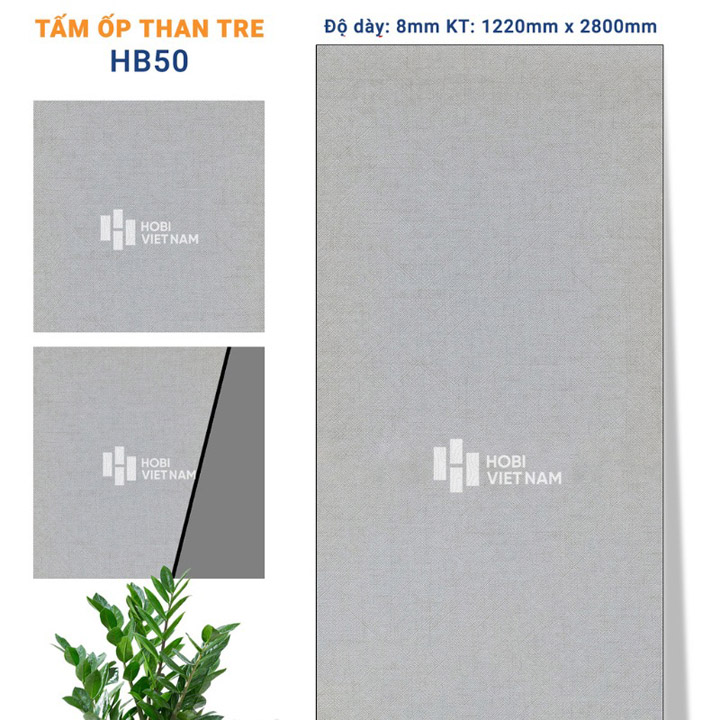 Tấm ốp than tre HB50