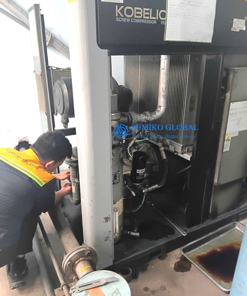 Bảo trì sữa chữa máy nén khí - Công Ty TNHH Thương Mại - Dịch Vụ - Xuất Nhập Khẩu Sumiko Global