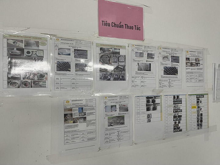 Hình ảnh công ty, nhà xưởng Yusheng Việt Nam