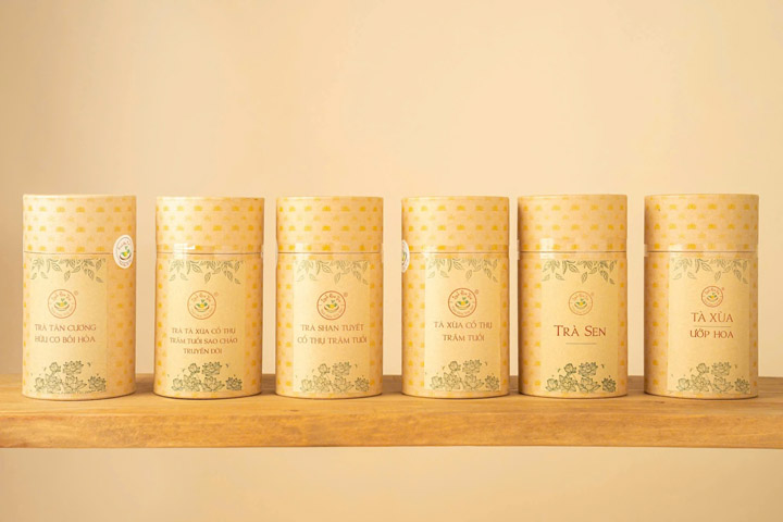 Hộp quà tặng giấy - Linh Hoa Trà  - Công Ty TNHH Tư Vấn Dịch Vụ Và Thương Mại Văn Lê