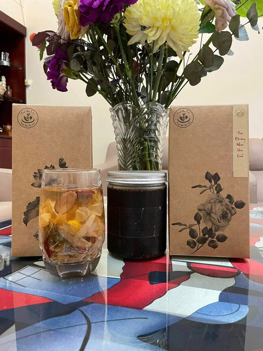 Trà thảo mộc dưỡng nhan - Linh Hoa Trà  - Công Ty TNHH Tư Vấn Dịch Vụ Và Thương Mại Văn Lê