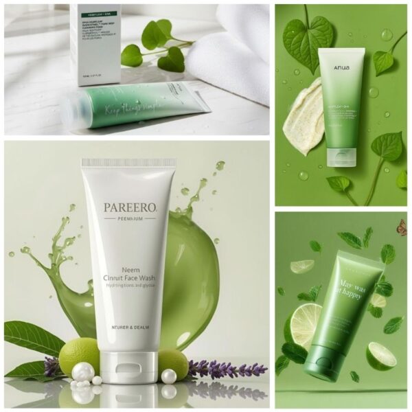 Gia công gel rửa mặt trà xanh