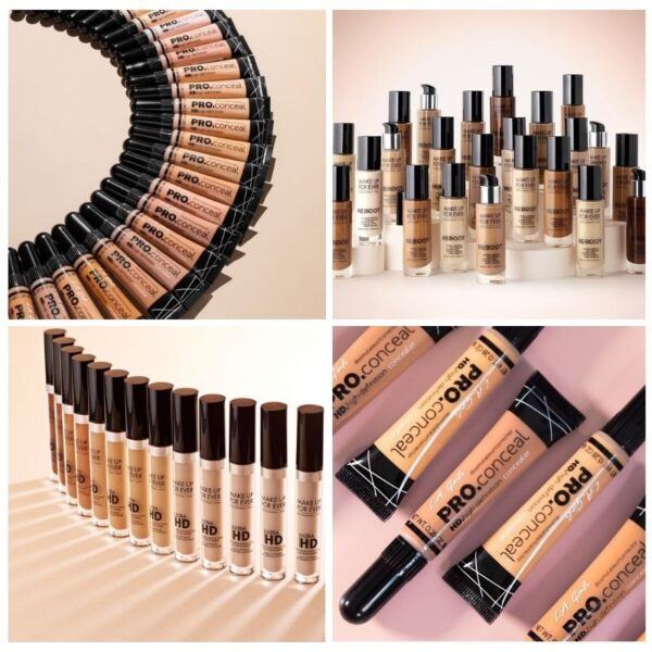 Gia công kem che khuyết điểm