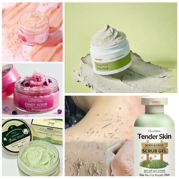 Gia công kem tẩy da chết Body