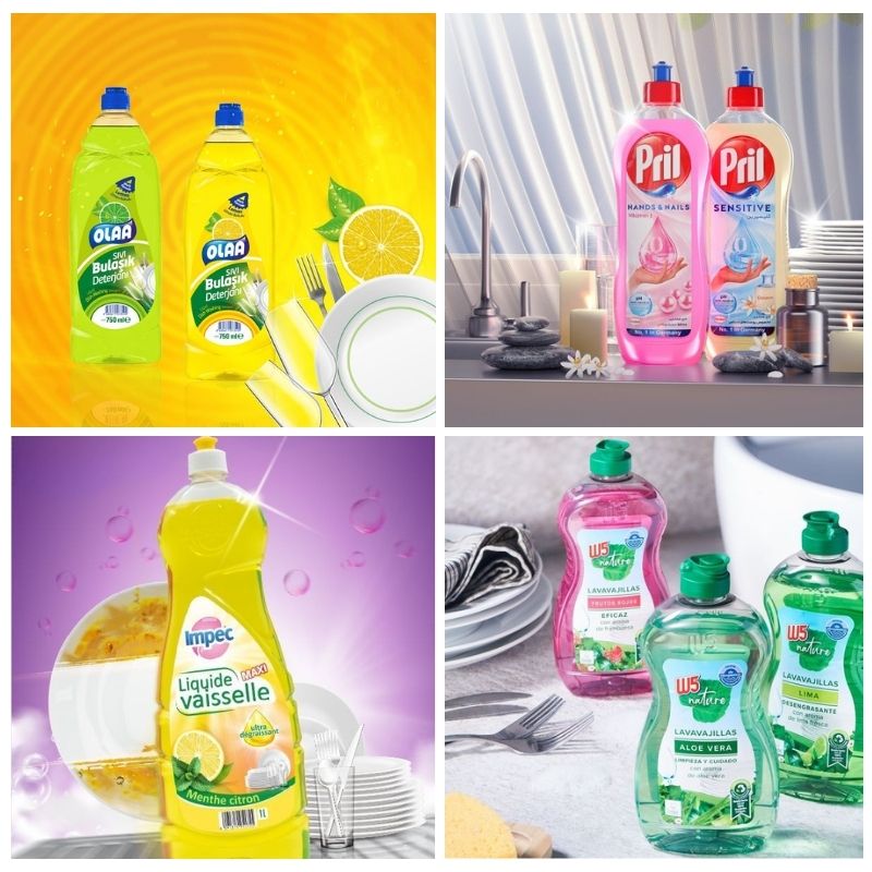 Gia công nước rửa chén