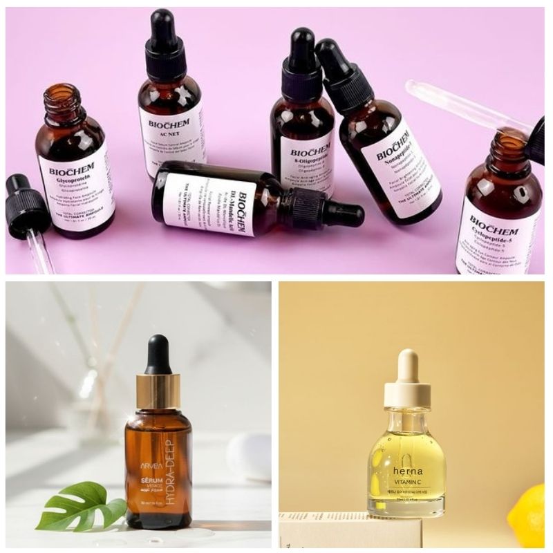 Gia công Serum tinh chất hoa