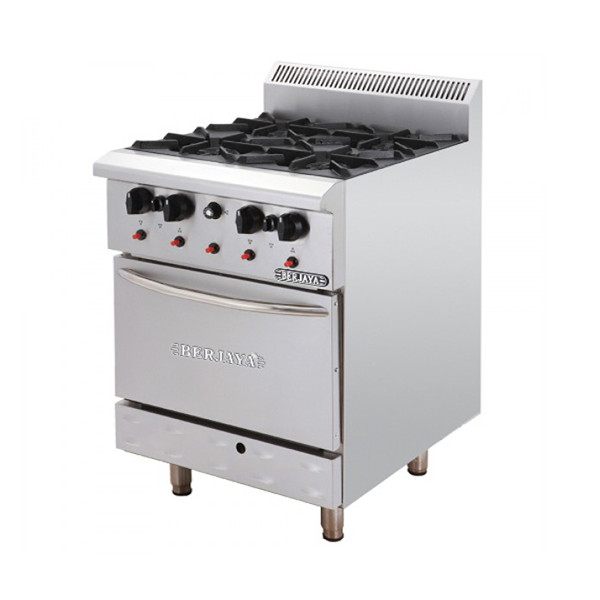 Bấp Âu 4 họng có lò nướng EQ-4