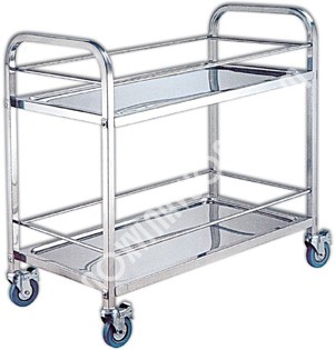 Xe đẩy phục vụ inox