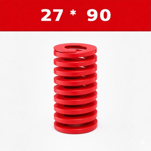 Lò xo khuôn M27 màu đỏ