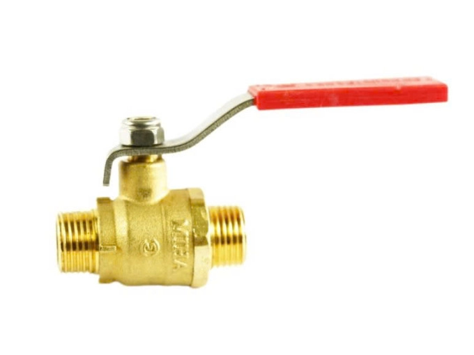 Van bi tay gạt 2 đầu ren