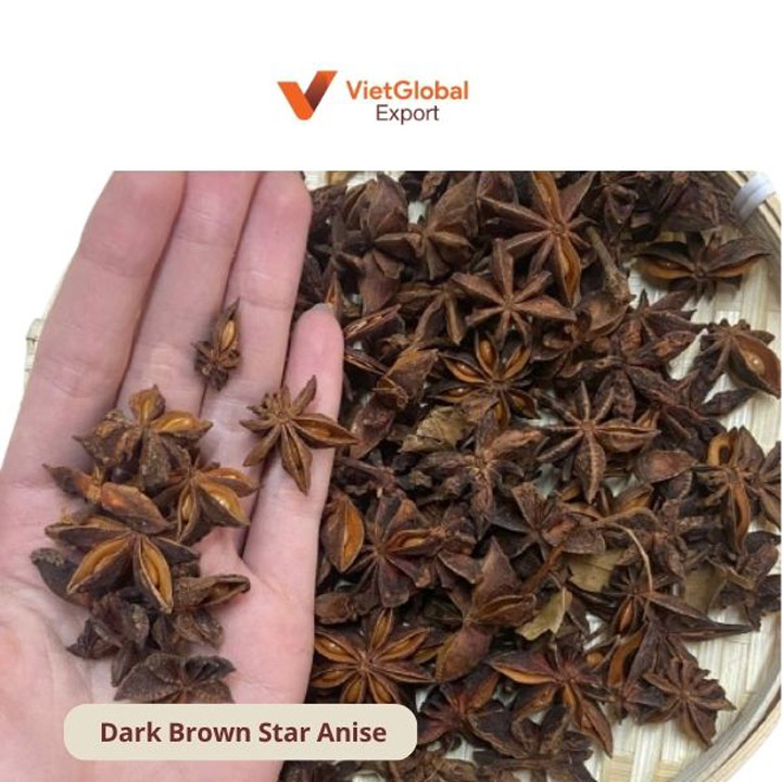 Hoa hồi màu nâu đậm