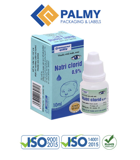 Hộp thuốc nhỏ mắt - Tem Nhãn Decal & Bao Bì Carton Palmy - Công Ty Cổ Phần Bao Bì Và Tem Nhãn Palmy