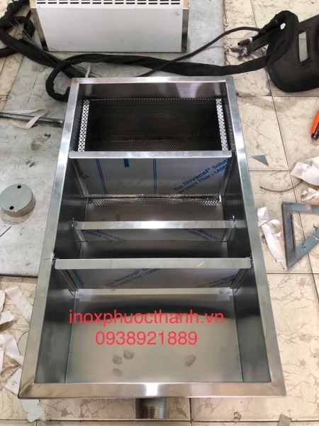 Bẫy mỡ inox