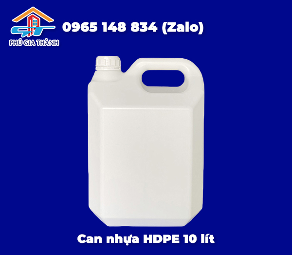 Can nhựa 10L