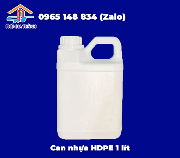 Can nhựa 1L