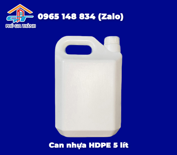 Can nhựa 5L