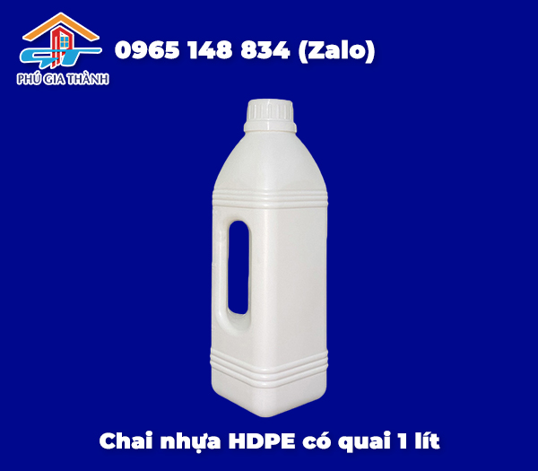 Chai nhựa có quai 1L