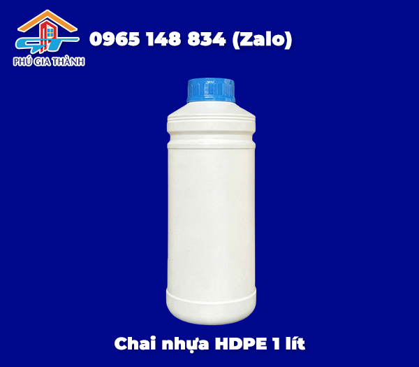 Chai nhựa HDPE 1L