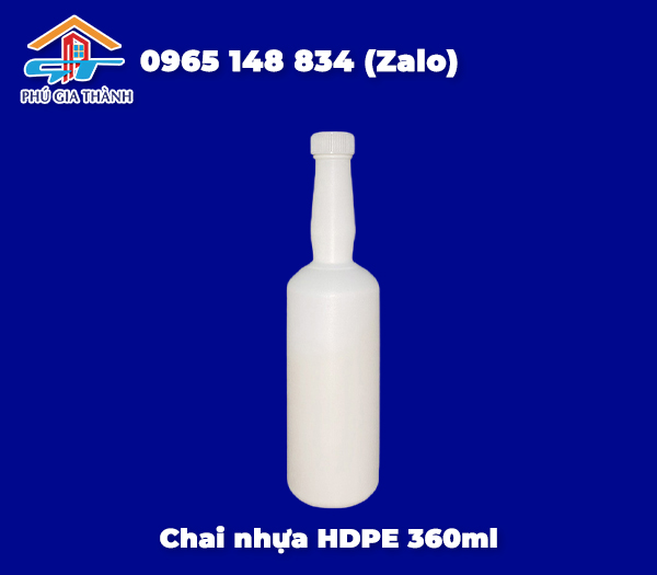 Chai nhựa HDPE 360ml