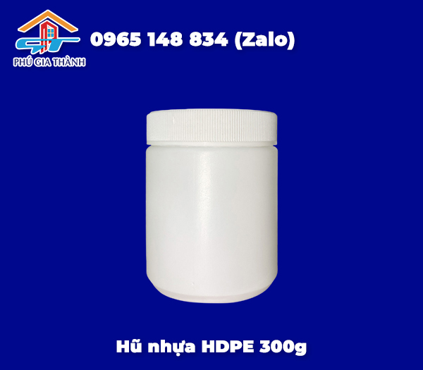 Hũ nhựa HDPE 300g