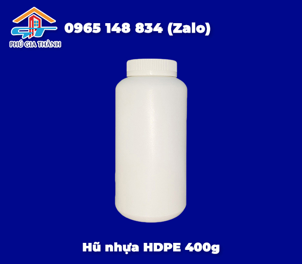 Hũ nhựa HDPE 400g