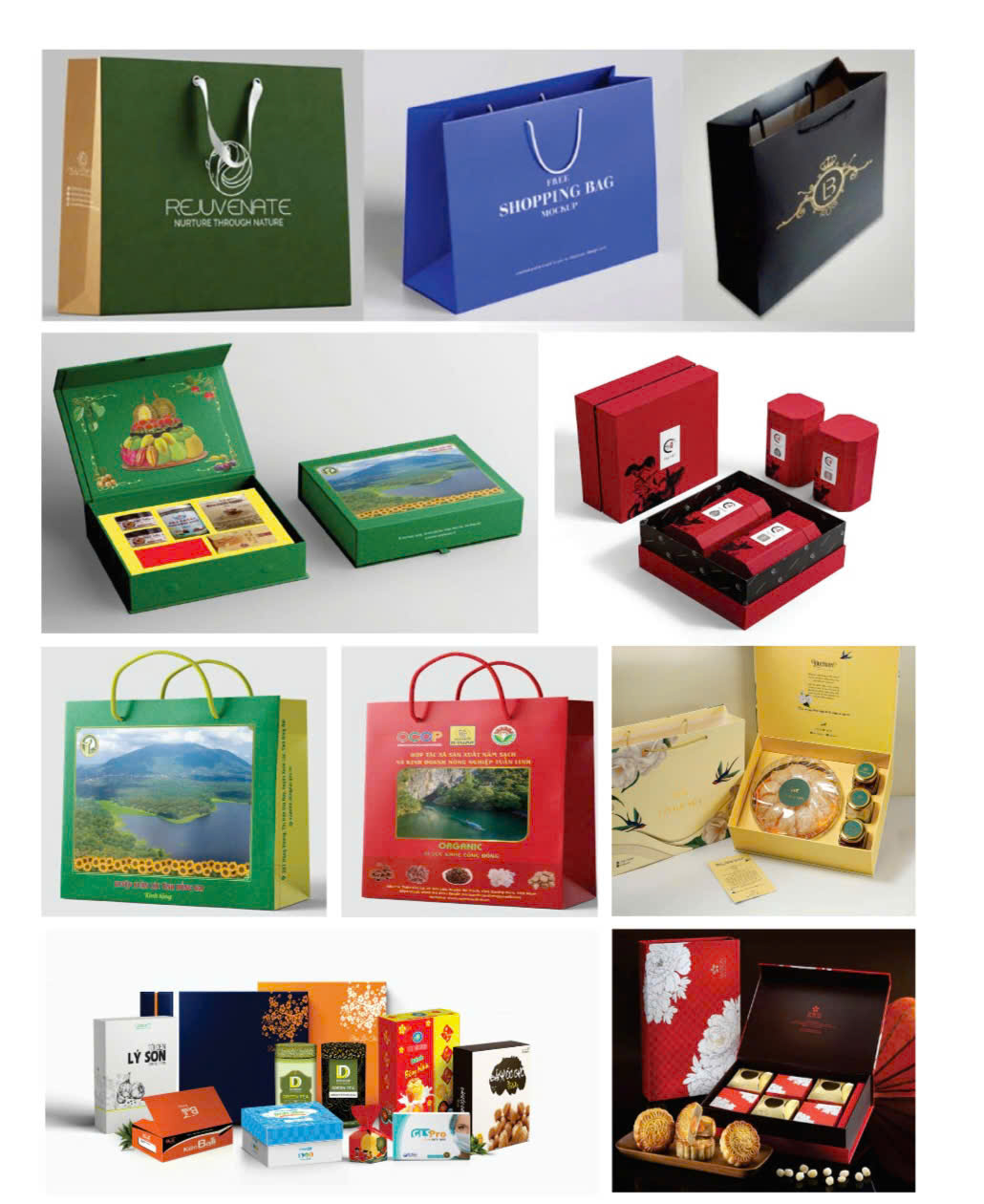 In hộp giấy, túi giấy