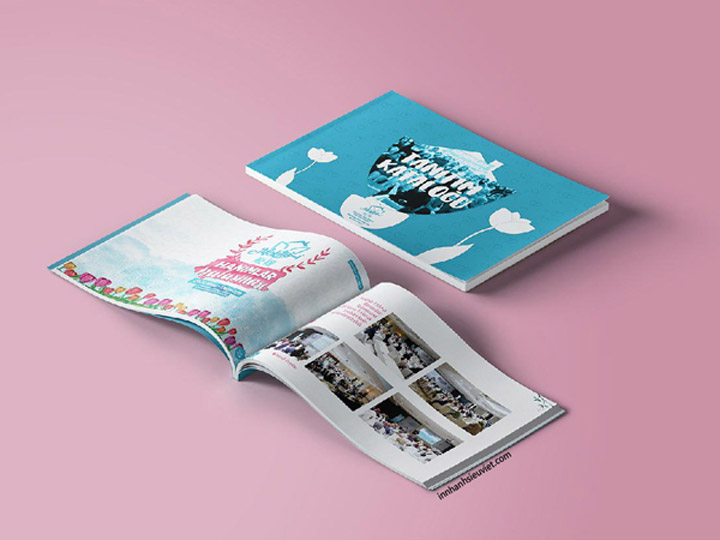 In tờ gấp catalogue