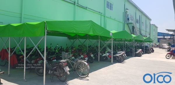 Nhà để xe nhân viên