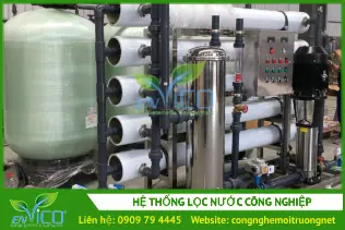 Xử lý nước tinh khiết cho ngành điện tử, lò hơi