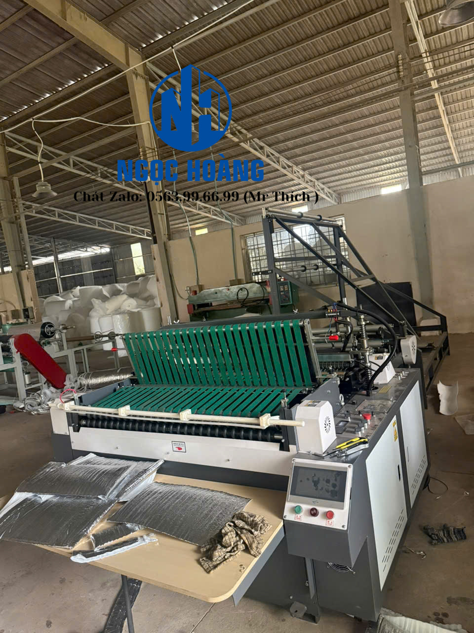 Hình ảnh xưởng sản xuất Xốp Ngọc Hoàng