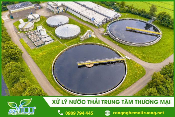 Xử lý nước thải trung tâm thương mại