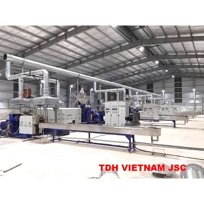 Hệ thống thông gió và xử lý khí thải cho nhà máy xử lý nhựa kla