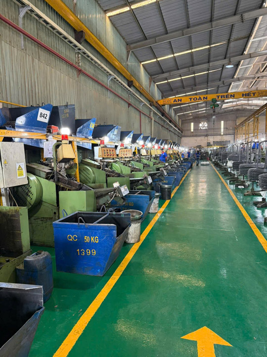 Nhà xưởng sản xuất Quốc Cường