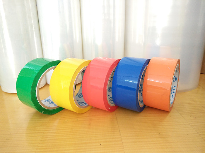 Băng keo màu - Thiết Bị Đóng Gói Thanh Bình - Công Ty TNHH Thương Mại Chế Biến Thuỷ Sản Thanh Bình